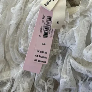 For-love-lemons Women's Cream and White Crop-top thumbnail 5