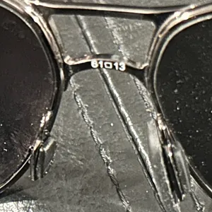 Maui Jim Black Aviator Sunglasses thumbnail 7