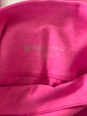Beyond Yoga Hot Pink Yoga Pants Flare Legging thumbnail 2