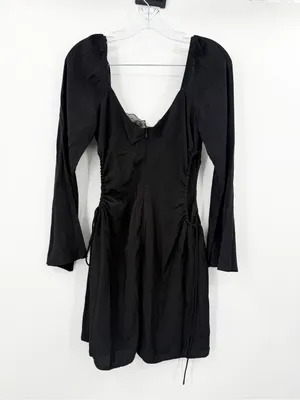 Princess Polly Women's Black Hazel Cut Out Mini Dress Size 8‎ thumbnail 3