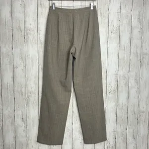 Tahari Wool Blend Wide Leg Lined Flowy Business Work Dress Pants 4 thumbnail 2