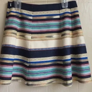 Anthropologie Hayley Skater striped skater size 6 thumbnail 4