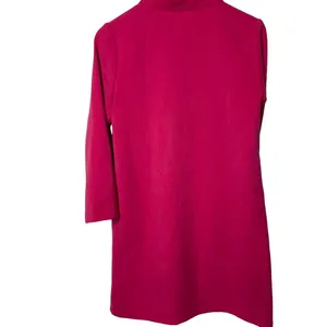 Tuckernuck Fuchsia Pink Avery Terry Shirt Dress Mini Button Stand Collar S thumbnail 4