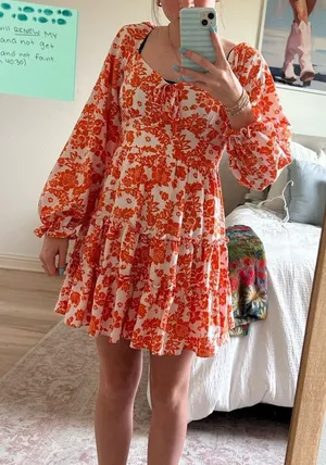 Midnight Doll Dress Floral thumbnail 1