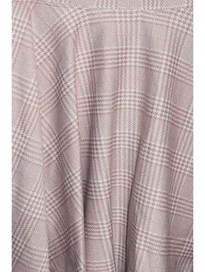 Halara Pink Plaid Skater Skirt with Built-in Shorts, Size XL Preppy Sporty thumbnail 4