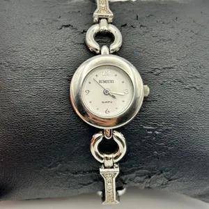 Rumours Silver Tone Stainless Steel Fashion Quartz Watch Working New Battery thumbnail 2