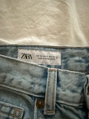 ZARA Jeans High-Rise Wide-Leg thumbnail 2