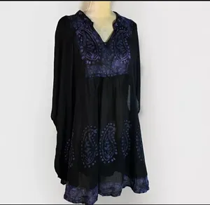Tamsy tie dye tunic one size womens READ thumbnail 7