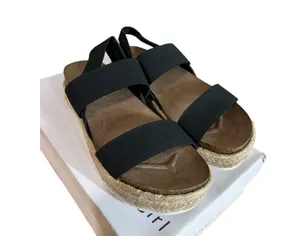Women’s Madden Girl Cassie Size 5 Strappy Platform Sandals Black NWT thumbnail 1