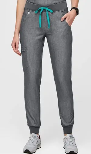 Figs‎ Graphite Gray Women's Zamora Jogger Scrub Pants Small thumbnail 1