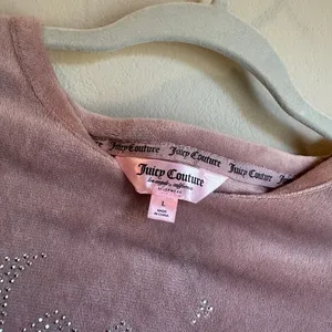 Juicy Couture Velvet Fleece Short Sleeve Shirt Lounge Top thumbnail 3