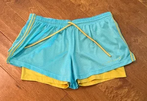 Nike Shorts Livestrong Running Shorts 2 layer drawstring Women’s XL thumbnail 1