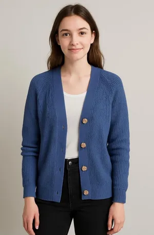 Vintage Gap Classic Cardigan Sweater cottagecore teachercore traditional preppy thumbnail 1