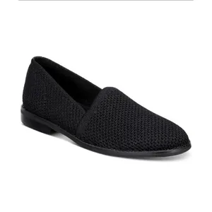 Eileen Fisher Black‎ Demi Knit Stretch Loafer thumbnail 6