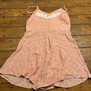 Zara Womens Pink Bananas‎ Spaghetti Straps Romper Size Small thumbnail 4