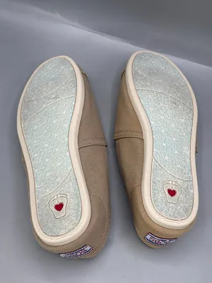BOBS by Skechers Flats Shoes Womens 8 Tan Leopard Print Lining Round Toe Slip On thumbnail 7