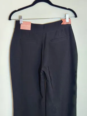 Indero Black Flare Pants NWT Size Large/XL thumbnail 4
