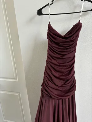 Maygel Coronel Andi Dress Size S/M Vino NEW thumbnail 6