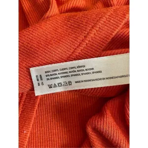 Anthropologie Saturday Sunday Stretchy Soft Knit Orange Red Tee‎ Shirt Sz XS thumbnail 5