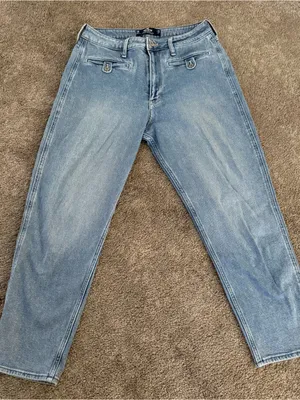 Hollister denim jeans 11R mom jean y2k thumbnail 1