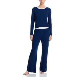 AQUA Sleep Great Escape Pajama Set Starry Night Blue Long Sleeve S I2968 thumbnail 2