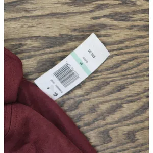 Msk Womens Petite V-Neck Fit Flare Faux Suede Dress 91699953V Merlot Purple 8P thumbnail 5