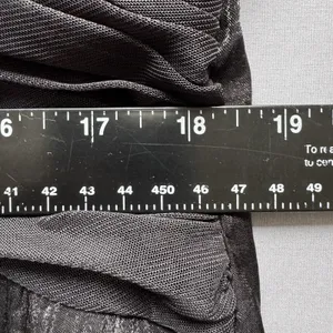 London Times Dress Size ?? Black Tiered Ruffle Sheath Cocktail Empire Waist thumbnail 8