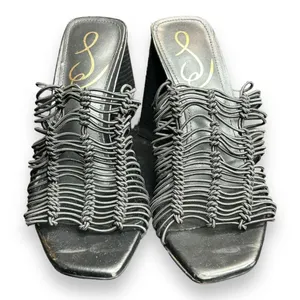 Sam Edelman Laurette Black Heel Sandals‎ Size 5.5 thumbnail 2