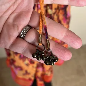 NWOT Intimately Free People Orange Floral Sheer Chemise Slip Dress Boho Sz Large thumbnail 11