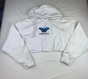 Butterfly hoodie White Size M thumbnail 1