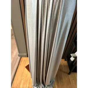 David Meister silver sparkly evening gown dress size 6 long maxi prom homecoming thumbnail 3