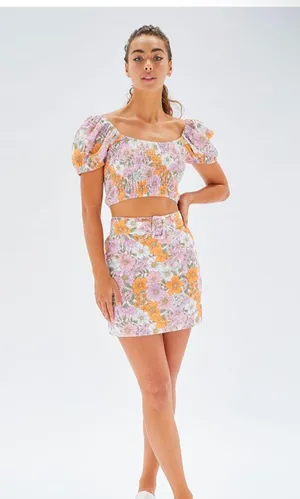 MINKPINK Ester Puff Sleeve Top thumbnail 2