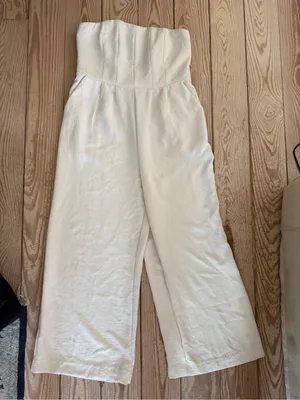 A New Day Strapless Wide-Leg Jumpsuit Size L thumbnail 1