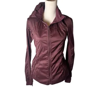 Lululemon Goal Crusher Jacket in the color Redwood 2 thumbnail 6