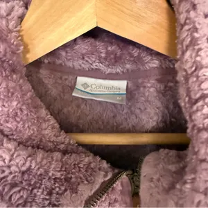 NWOT Columbia Fire Side Sherpa 1/4 Zip Faux Fur Fleece Pullover thumbnail 8