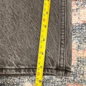 Abercrombie & Fitch The Loose High Rise Washed Black Relaxed Jeans 30/10L thumbnail 9