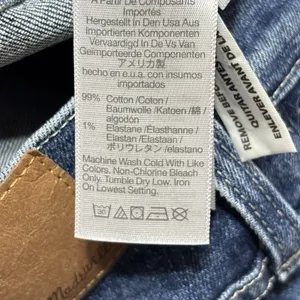 Madewell The Perfect Vintage Flare Jeans Size 24 Hallstrom Wash Blue NH680 thumbnail 11