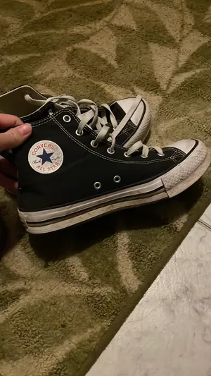 Converse High-Top Platform Sneakers Black 6.5 thumbnail 2