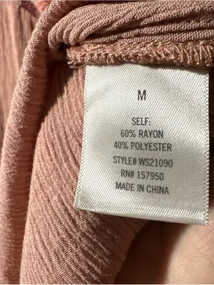 177 Harper Heritage- Dusty Rose Embroidered Long-Sleeve Peasant Top thumbnail 4