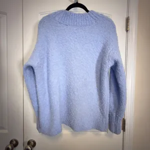 Aerie Womens Set/2 Bodysuit S Blue Fuzzy V-Neck Long Sleeve Sweater/Long Sleeve thumbnail 5