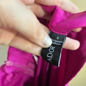 Adore Wide Leg Palazzo Pants S Magenta Pink Womens High Waisted Pockets thumbnail 7