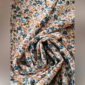 Ditsy Floral Dreams Maxi Skirt Earthy Cottagecore Boho Coastal Grandmother XL thumbnail 6