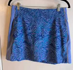 Womens Nike Golf Skort Blue/Purple/Orange Dri-Fit Size Small VGUC thumbnail 1
