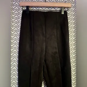 NWT Zara | Velour Velvet Hi-Rise Legging, Size XS thumbnail 2