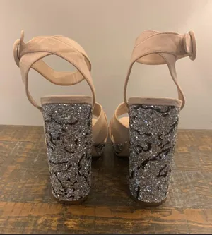 Chunky Glitter Heels  thumbnail 4