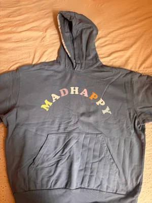 Madhappy Set of 2 Pastels French Terry Sweatpants & hoodie Blue Size S Set thumbnail 4