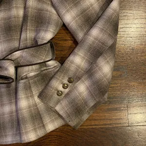 Vintage Plaid Blazer  thumbnail 5