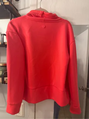 Talbots Women’s Coral Funnel Neck Sweatshirt thumbnail 3