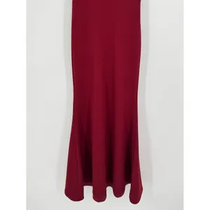 Lulus Infinite Glory‎ Maxi Dress Small Burgundy Formal Wedding Guest Mermaid Red thumbnail 6
