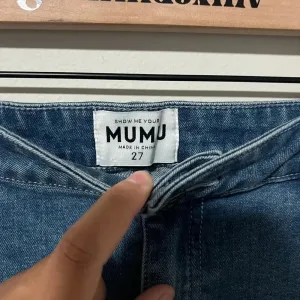 NWT Show Me your Mumu Reba Denim Maxi Skirt size 27 thumbnail 7